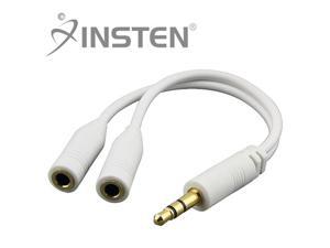Insten 2x White Music Splitter for Samsung Galaxy Note Nexus Attain Insten 2x White Music Splitter for Samsung Galaxy Note Nexus Attain