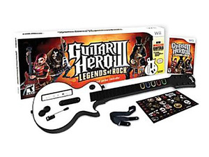 Guitar Hero III Legends of Rock w/Guitar Wii Game Activision