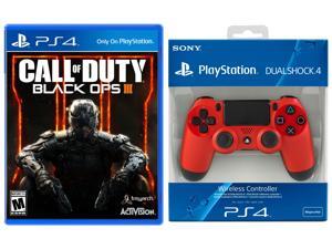 Sony DualShock 4 Wireless Controller & Call of Duty: Black Ops III Bundle - PlayStation 4 Sony DualShock 4 Wireless Controller & Call of Duty: Black Ops III Bundle - PlayStation 4