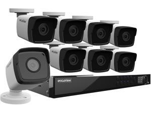 LaView 1080P PoE IP Security Camera System, 8 HD 2MP cameras with Matrix IR day/night view, 8 Channel NVR (NO HDD included, Sold Separately) LaView 1080P PoE IP Security Camera System, 8 HD 2MP cameras with Matrix IR day/night view, 8 Channel NVR (NO HDD included, Sold Separately)