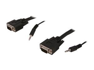 Rosewill RCW-H9026 – 50-Foot VGA / SVGA Male to Male Cable with 3.5mm Stereo Audio Connectors Rosewill RCW-H9026 – 50-Foot VGA / SVGA Male to Male Cable with 3.5mm Stereo Audio Connectors