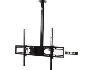 Rosewill RHCT-13001 - 37"- 65" LCD LED TV Tilt & Swivel Ceiling Bracket Mount - Max. Load 132 lbs. Television, VESA Up to 800x500mm, Black Rosewill RHCT-13001 - 37"- 65" LCD LED TV Tilt & Swivel Ceiling Bracket Mount - Max. Load 132 lbs. Television, VESA Up to 800x500mm, Black