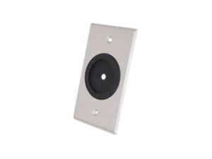 C2G 40489 1.5in Grommet Cable Pass Through Single Gang Wall Plate C2G 40489 1.5in Grommet Cable Pass Through Single Gang Wall Plate