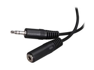BYTECC SPC-12MF 12 ft. 3.5mm Stereo Speaker Extension Cable - Male To Female, Black Jacket Male to Female BYTECC SPC-12MF 12 ft. 3.5mm Stereo Speaker Extension Cable - Male To Female, Black Jacket Male to Female