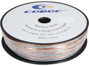 Coboc Model SPW-2C16-100-CL 100ft 16AWG 2-Conductor Enhanced Loud Oxygen-Free Copper OFC Speaker Wire Cable Coboc Model SPW-2C16-100-CL 100ft 16AWG 2-Conductor Enhanced Loud Oxygen-Free Copper OFC Speaker Wire Cable