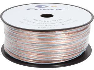 Coboc Model SPW-2C12-300-CL 300ft 12AWG Enhanced Loud Oxygen-Free Copper OFC Speaker Wire Cable Coboc Model SPW-2C12-300-CL 300ft 12AWG Enhanced Loud Oxygen-Free Copper OFC Speaker Wire Cable
