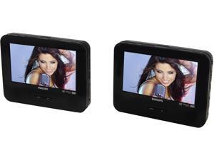 PHILIPS PD7016/37 Dual 7" Portable DVD Players PHILIPS PD7016/37 Dual 7" Portable DVD Players