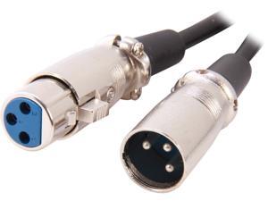 BYTECC Model XLR-15MF 15 ft. 3 pin XLR Male to 3 pin XLR Female Microphone Cable M-F BYTECC Model XLR-15MF 15 ft. 3 pin XLR Male to 3 pin XLR Female Microphone Cable M-F
