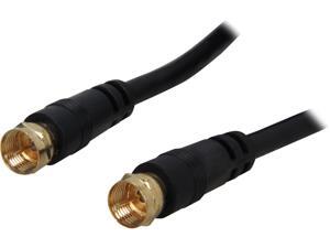 BYTECC RG59-50 50 ft. RG59 F-Type RG-59 (75 ohm Coaxial) Screw on RF Cable M-M BYTECC RG59-50 50 ft. RG59 F-Type RG-59 (75 ohm Coaxial) Screw on RF Cable M-M