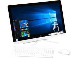 HP All-in-One Computer 24-g030 Intel Core i3 6th Gen 6100U (2.30 GHz) 4 GB DDR4 1 TB HDD 23.8" Touchscreen Windows 10 Home HP All-in-One Computer 24-g030 Intel Core i3 6th Gen 6100U (2.30 GHz) 4 GB DDR4 1 TB HDD 23.8" Touchscreen Windows 10 Home