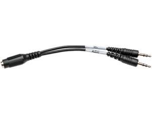 Tripp Lite P318-06N-FMM 6" Audio Headset Splitter Adapter 4 Position 2x 3 Position 3.5mm F-M Tripp Lite P318-06N-FMM 6" Audio Headset Splitter Adapter 4 Position 2x 3 Position 3.5mm F-M