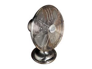 Hunter 90021 Brushed Nickel 12" Table Fan Hunter 90021 Brushed Nickel 12" Table Fan