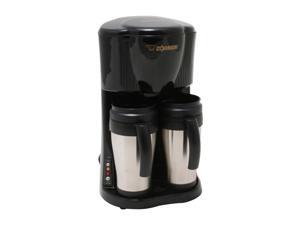 ZOJIRUSHI EC-BC28BA Black Dual Mug Coffee Maker