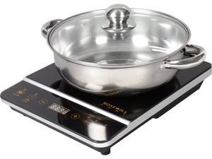 Rosewill RHAI-16001 1800-Watt Induction Cooker Cooktop with Stainless Steel Pot