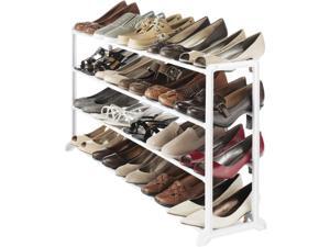 Whitmor 6780-3139-WHT Floor Shoe Stand 20 Pair Whitmor 6780-3139-WHT Floor Shoe Stand 20 Pair
