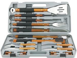 Mr. Bar-B-Q 02182X 18 Piece Gourmet Stainless Steel Tool Set Mr. Bar-B-Q 02182X 18 Piece Gourmet Stainless Steel Tool Set