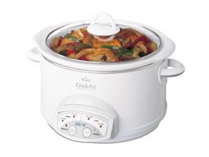 CROCK-POT 38501-W White 5 Qt. Smart-Pot Slow Cooker