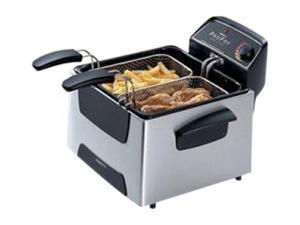 PRESTO 05466 Stainless Steel Dual Basket ProFry immersion element deep fryer PRESTO 05466 Stainless Steel Dual Basket ProFry immersion element deep fryer