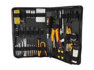 Syba SY-ACC65053 100 Piece Computer Technician Tool Kit for Repairing, Wiring, Cleaning, and Testing Syba SY-ACC65053 100 Piece Computer Technician Tool Kit for Repairing, Wiring, Cleaning, and Testing
