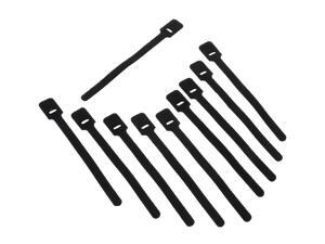Nippon Labs VT-6-BK Nippon Labs 6" Velcro Resuable Ties Black Color 10pcs/bag Nippon Labs VT-6-BK Nippon Labs 6" Velcro Resuable Ties Black Color 10pcs/bag