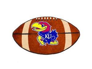 Kansas Jayhawks 22in. x 35in. Football Mat Kansas Jayhawks 22in. x 35in. Football Mat