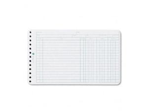Wilson Jones 75850 Extra Sheets for 6-Ring Ledger Binder 100 Pack Wilson Jones 75850 Extra Sheets for 6-Ring Ledger Binder 100 Pack