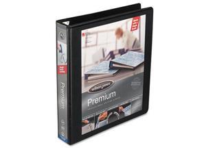 Wilson Jones 87903 Premium Single-Touch Locking Round Ring View Binder- 1-1/2" Capacity- Black Wilson Jones 87903 Premium Single-Touch Locking Round Ring View Binder- 1-1/2" Capacity- Black