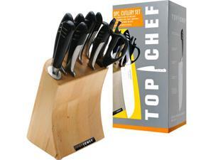 Top Chef Full Stainless Steel Knife Set - 9 Pieces Top Chef Full Stainless Steel Knife Set - 9 Pieces