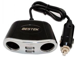 Bestek MRS152UV Car Socket Splitter-USB Charger CHRM
