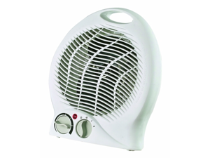 Optimus Heater Fan Portable with Thermostat - White - H1322 Optimus Heater Fan Portable with Thermostat - White - H1322