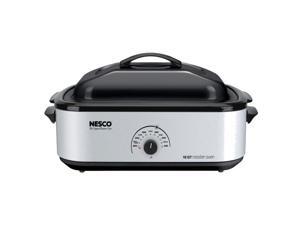Nesco American Harvest 4818-47 18 Qt. Silver - Porcelain Cookwell - Silver Nesco American Harvest 4818-47 18 Qt. Silver - Porcelain Cookwell - Silver