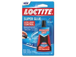 Loctite 1647358 Liquid Super Glue, Clear, 0.14oz, 1-ea Loctite 1647358 Liquid Super Glue, Clear, 0.14oz, 1-ea