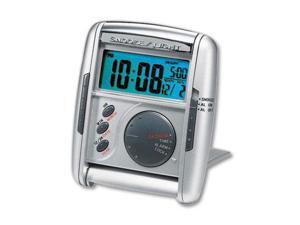 Seiko P45 Get Up and Glow Silver Metallic Travel Alarm Clock Seiko P45 Get Up and Glow Silver Metallic Travel Alarm Clock