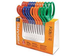 Fiskars 95037197J Childrens Safety Scissors, Pointed, 5 in. Length, 1.75 in. Cut, 12-Pack Fiskars 95037197J Childrens Safety Scissors, Pointed, 5 in. Length, 1.75 in. Cut, 12-Pack