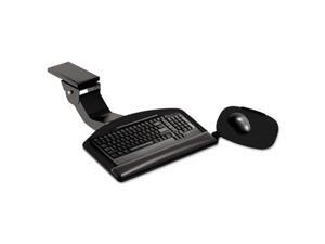 Hon 2107 Maestro Articulating Keyboard-Mouse Platform, Tray - 20.75w x 11d, Black Hon 2107 Maestro Articulating Keyboard-Mouse Platform, Tray - 20.75w x 11d, Black