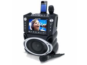 Karaoke USA GF830 DVD-CD plus G-MP3 plus G Bluetooth Karaoke System with 7 in. TFT Color Screen and Record Function Karaoke USA GF830 DVD-CD plus G-MP3 plus G Bluetooth Karaoke System with 7 in. TFT Color Screen and Record Function