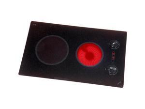Kenyon B41510 Mediterranean Series Large 2-burner Cooktop- black with analog control- 6 .50 & 8 inch 120V UL Kenyon B41510 Mediterranean Series Large 2-burner Cooktop- black with analog control- 6 .50 & 8 inch 120V UL