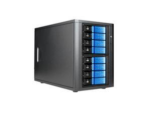 RAIDAGE DAGE840DEBL-2MS 8 3.5" Drive Bays SAS/SATA 6.0 Gb/s miniSAS Trayless Hotswap Enclosures RAIDAGE DAGE840DEBL-2MS 8 3.5" Drive Bays SAS/SATA 6.0 Gb/s miniSAS Trayless Hotswap Enclosures