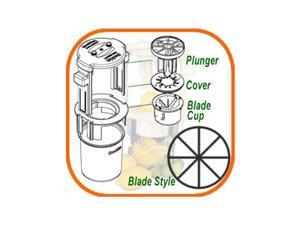 Sunkist B-204 8 Wedge Blade Cup Sectionizer Junior Sunkist B-204 8 Wedge Blade Cup Sectionizer Junior