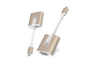 Adam Elements AAPADH01GD CASA H01 USB Type-C to HDMI Adapter, Gold Adam Elements AAPADH01GD CASA H01 USB Type-C to HDMI Adapter, Gold