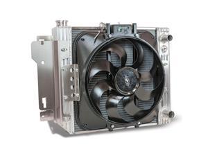 Flexalite F21-51187LS Radiator & Electric Fan for Jeep Wranglers TJ with LS Engine Conversions Flexalite F21-51187LS Radiator & Electric Fan for Jeep Wranglers TJ with LS Engine Conversions