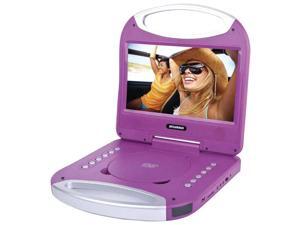 10" Portable DVD Player with Integrated Handle (Purple) 10" Portable DVD Player with Integrated Handle (Purple)