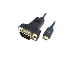 Comprehensive Cable USB3C-VGA-6ST Type-C Male to VGA Male Cable - 1.8 m. Comprehensive Cable USB3C-VGA-6ST Type-C Male to VGA Male Cable - 1.8 m.