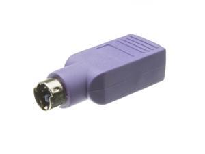 Offex USB to PS/2 Keyboard/Mouse Adapter, Purple, USB Type A Female to PS/2 (MiniDin6) Male Offex USB to PS/2 Keyboard/Mouse Adapter, Purple, USB Type A Female to PS/2 (MiniDin6) Male
