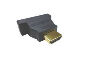 DVI-D Dual Link Female to HDMI Male Adapter - Adapts DVI to HDMI - Vice Versa DVI-D Dual Link Female to HDMI Male Adapter - Adapts DVI to HDMI - Vice Versa