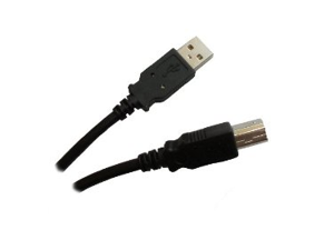 BLACK - USB 2.0 Compliant A to B, 6 feet - High Speed USB Cable BLACK - USB 2.0 Compliant A to B, 6 feet - High Speed USB Cable
