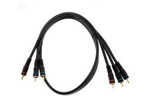 Offex High Quality Component Video Cable, 3 RCA Male (RGB), Gold-plated Connectors, 50 Foot Offex High Quality Component Video Cable, 3 RCA Male (RGB), Gold-plated Connectors, 50 Foot