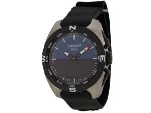 Tissot T-Touch Expert Solar Leather Mens Watch T0914204604100 Tissot T-Touch Expert Solar Leather Mens Watch T0914204604100