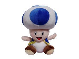 blue toad plush toy