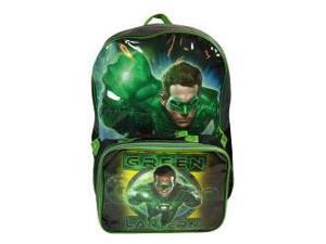 DC Green Lantern Large Backpack with Lunch Bag DC Green Lantern Large Backpack with Lunch Bag